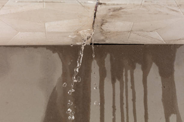 Professional Flood Damage Cleanup technician working in Lake Andes, SD